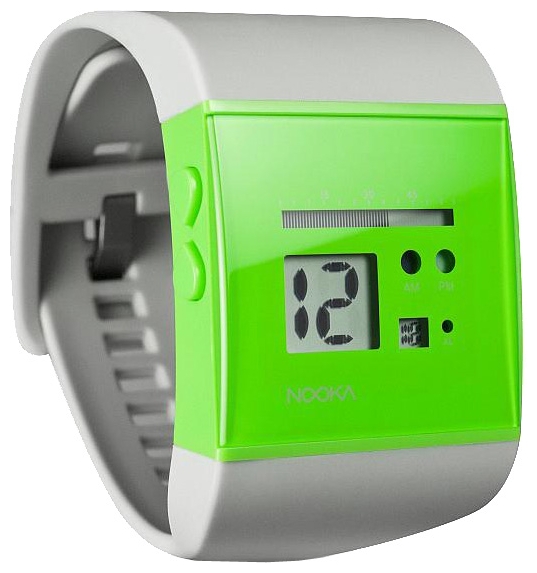 Wrist watch Nooka Zub Zoo 40 Charcoal/Green for unisex - 2 picture, photo, image
