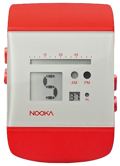 Wrist watch Nooka Zub Zoo 40 Fire Red for unisex - 1 picture, image, photo