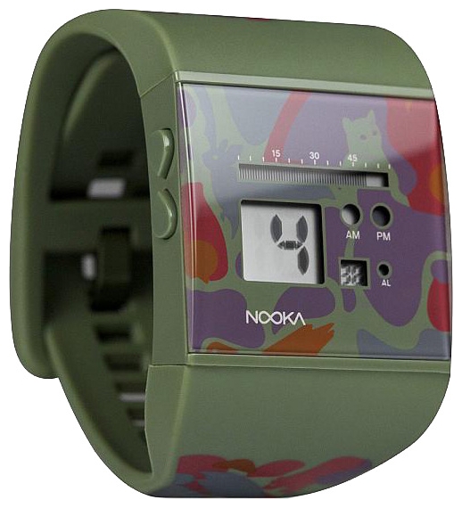 Nooka Zub Zoo 40 Urban Camo wrist watches for unisex - 2 image, picture, photo