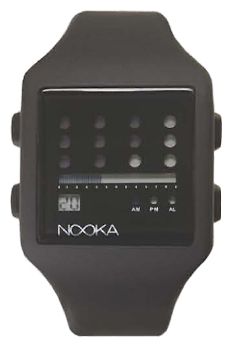 Wrist watch Nooka Zub Zot 20 Black for unisex - 1 image, photo, picture