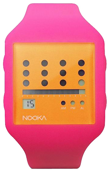 Wrist watch Nooka Zub Zot 20 Orange/Pink for unisex - 1 picture, image, photo