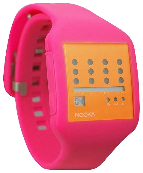 Wrist watch Nooka Zub Zot 20 Orange/Pink for unisex - 2 picture, image, photo