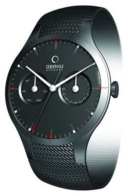 Wrist watch Obaku V100GBBMB for men - 1 image, photo, picture