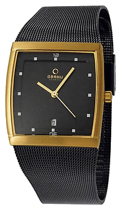 Wrist watch Obaku V102GGBMB for men - 1 photo, image, picture