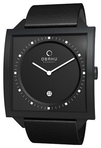 Wrist watch Obaku V116UBBRB for men - 1 picture, photo, image