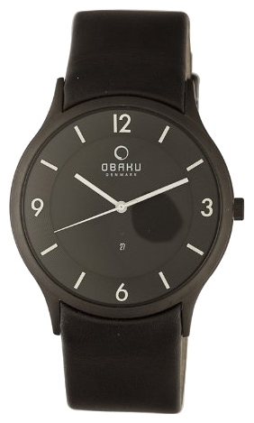 Obaku V132XBBRB wrist watches for men - 1 image, picture, photo