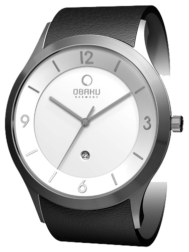Wrist watch Obaku V132XCIRB for men - 1 picture, image, photo