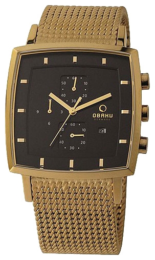 Wrist watch Obaku V134GGBMG2 for men - 1 photo, image, picture
