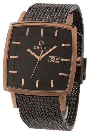 Wrist watch Obaku V134GVBMB1 for men - 1 image, photo, picture