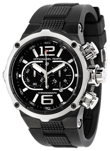 Officina Del Tempo OT1030-11BLACK wrist watches for men - 1 image, picture, photo