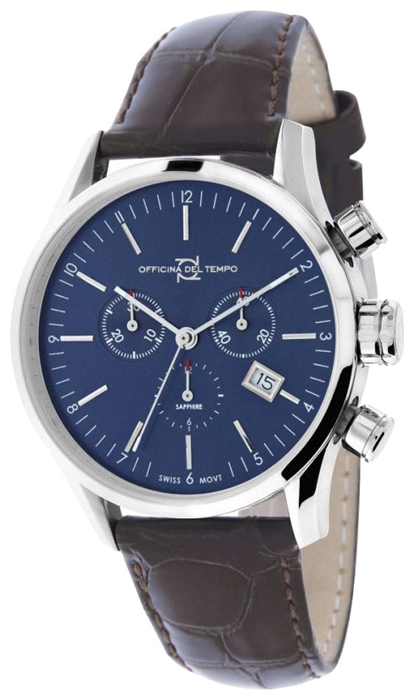 Officina Del Tempo OT1038-1100BM wrist watches for men - 1 image, picture, photo