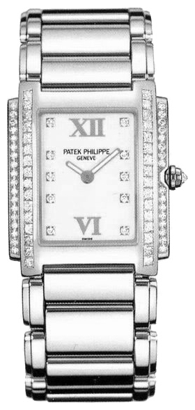 Wrist watch Patek Philippe 4910-20G for women - 1 photo, picture, image