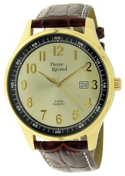 Wrist watch Pierre Ricaud P11081.1221Q for men - 1 photo, picture, image