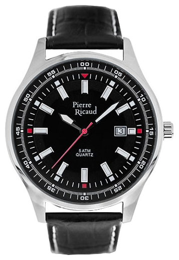 Wrist watch Pierre Ricaud P11081.5214Q for men - 1 photo, image, picture