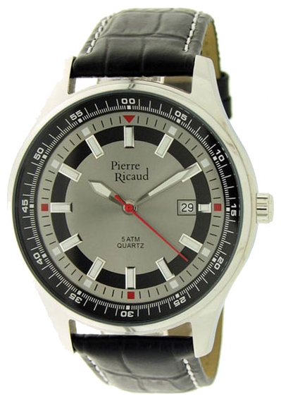 Wrist watch Pierre Ricaud P11081.5217Q for men - 1 photo, image, picture
