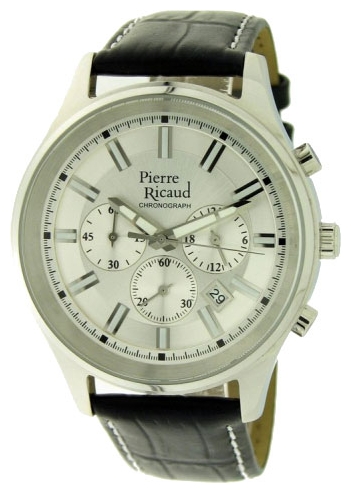Wrist watch Pierre Ricaud P11082.5213CH for men - 1 picture, image, photo