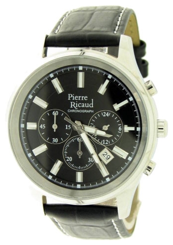 Wrist watch Pierre Ricaud P11082.5214CH for men - 1 picture, image, photo