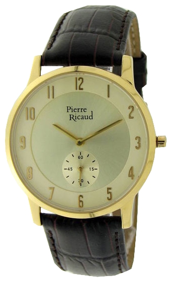 Wrist watch Pierre Ricaud P11378.1221Q for men - 1 picture, photo, image