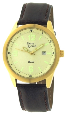 Wrist watch Pierre Ricaud P91005.1251Q for men - 1 photo, image, picture