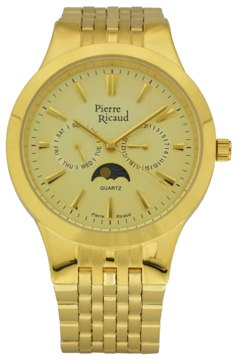 Wrist watch Pierre Ricaud P91016.1111QF for men - 1 picture, image, photo