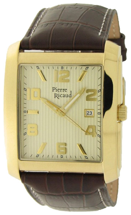 Wrist watch Pierre Ricaud P91053.1251Q for men - 1 photo, picture, image