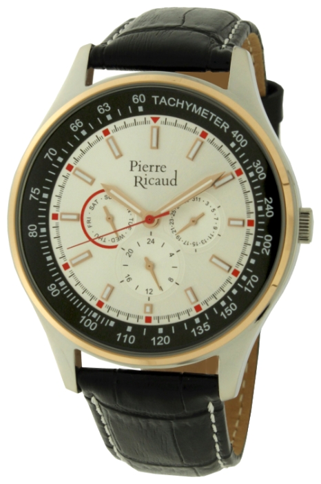 Wrist watch Pierre Ricaud P97008.R213QF for men - 1 photo, image, picture