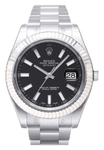 Rolex 116334 Black wrist watches for men - 1 image, picture, photo