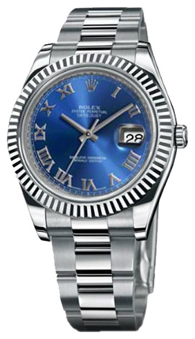 Wrist watch Rolex 116334 Blue for men - 2 picture, image, photo