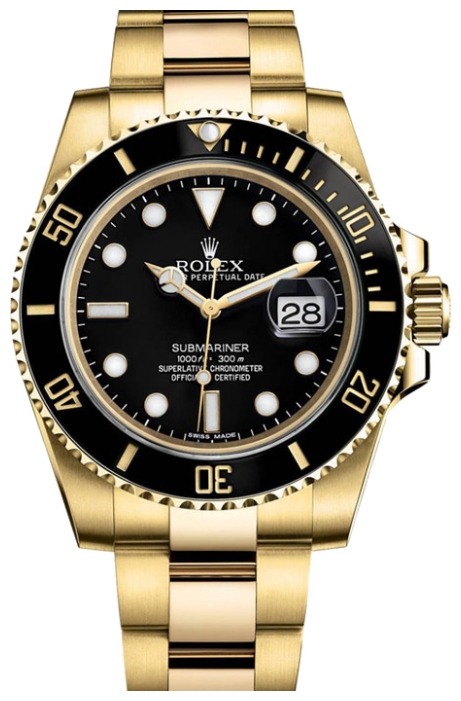 Wrist watch Rolex 116618LN for men - 1 picture, image, photo
