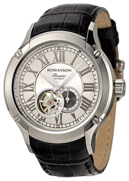 Wrist watch Romanson PB2609RMW(WH)BK for men - 1 photo, image, picture