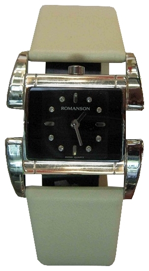Wrist watch Romanson RL1201LW(BK)WH for women - 1 photo, picture, image