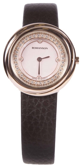 Wrist watch Romanson RL1251QLR(RG) for women - 1 photo, image, picture