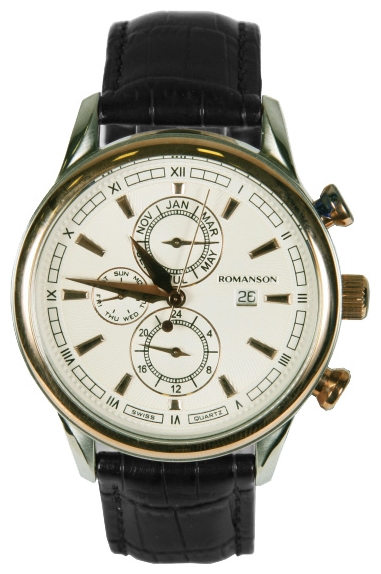 Wrist watch Romanson TL1245BMC(WH) for men - 1 picture, photo, image