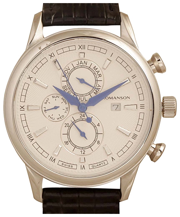 Wrist watch Romanson TL1245BMW(WH) for men - 1 picture, image, photo