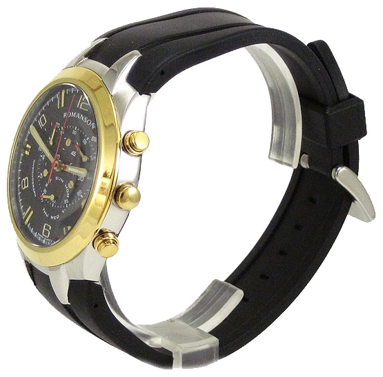 Wrist watch Romanson TL1261HMC(BK)BK for men - 1 photo, picture, image