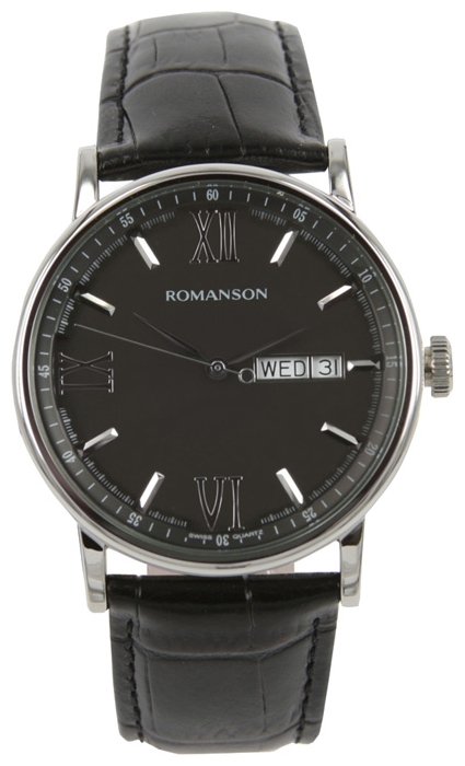 Wrist watch Romanson TL1275MW(BK)BK for men - 1 picture, photo, image