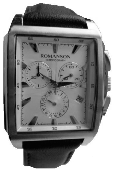 Wrist watch Romanson TL3249HMW(WH)BK for men - 1 image, photo, picture
