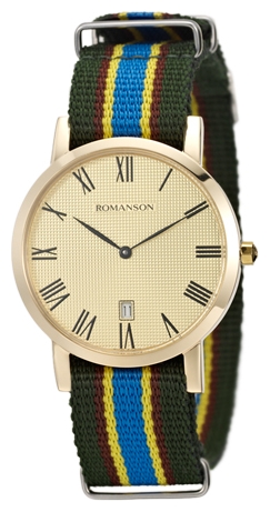 Romanson TL3252UUG(GD) wrist watches for unisex - 1 image, picture, photo