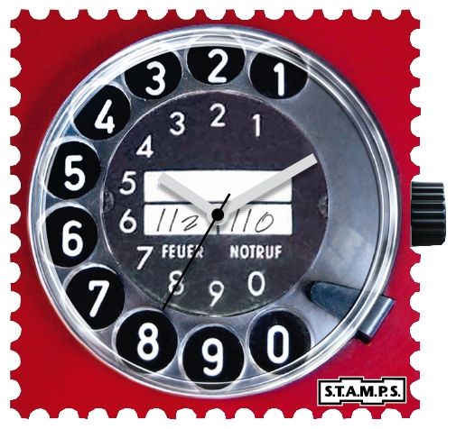 Wrist watch S.T.A.M.P.S. Call Me for unisex - 1 image, photo, picture
