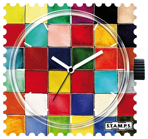 S.T.A.M.P.S. Glazed Tile wrist watches for unisex - 1 image, picture, photo