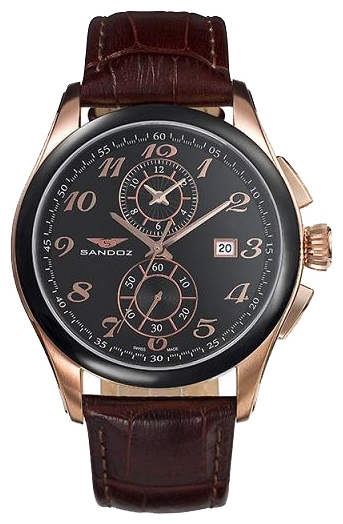 Wrist watch Sandoz 81339-95 for men - 1 photo, image, picture