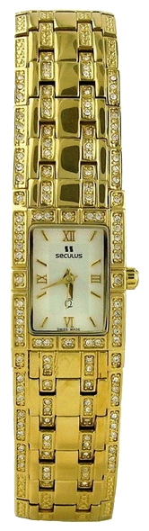 Wrist watch Seculus 1655.2.753 yellow for women - 1 picture, image, photo