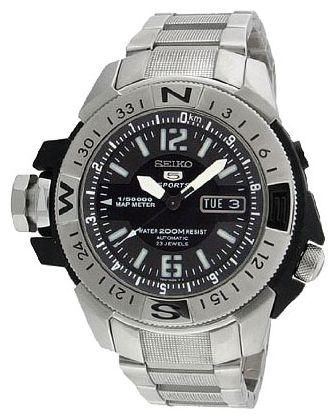 Wrist watch Seiko SKZ225K for men - 1 picture, photo, image
