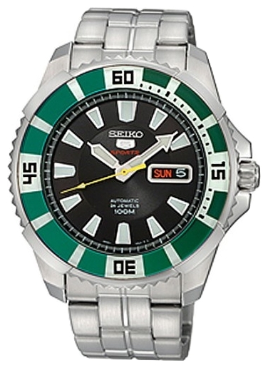 Wrist watch Seiko SRP205K for men - 1 picture, image, photo