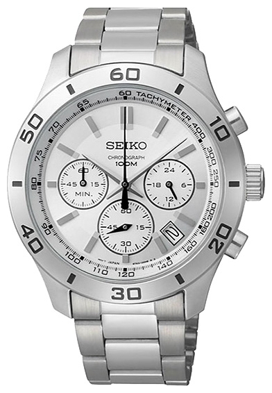 Wrist watch Seiko SSB047P for men - 1 photo, picture, image