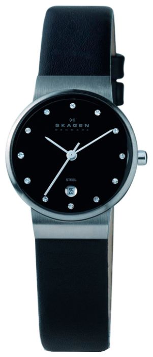 Wrist watch Skagen 355SSLB for women - 1 image, photo, picture