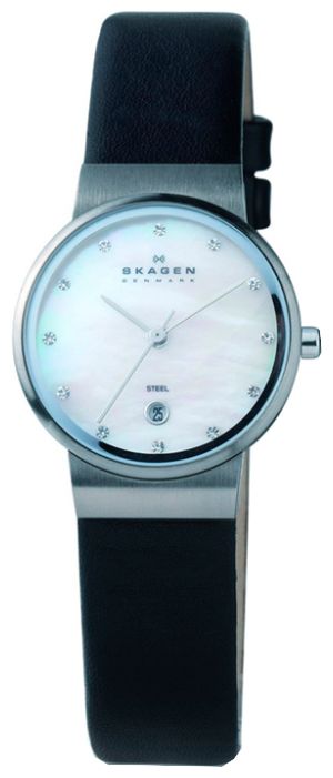Wrist watch Skagen 355SSLW for women - 1 photo, picture, image