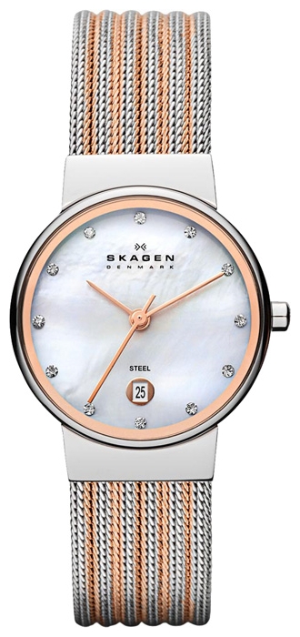 Wrist watch Skagen 355SSRS for women - 1 picture, photo, image
