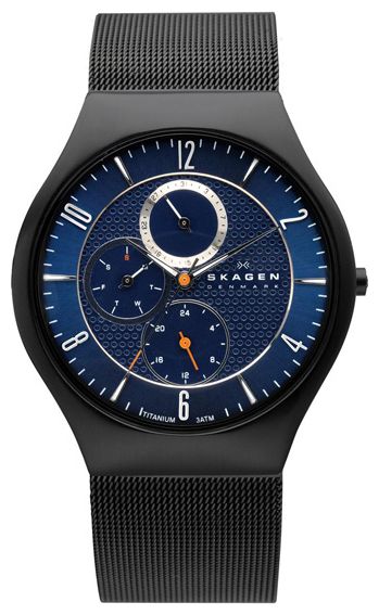 Wrist watch Skagen 806XLTBN for men - 1 picture, image, photo