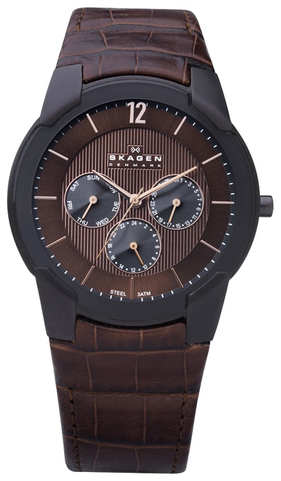 Skagen 856XLDRD wrist watches for men - 1 image, picture, photo